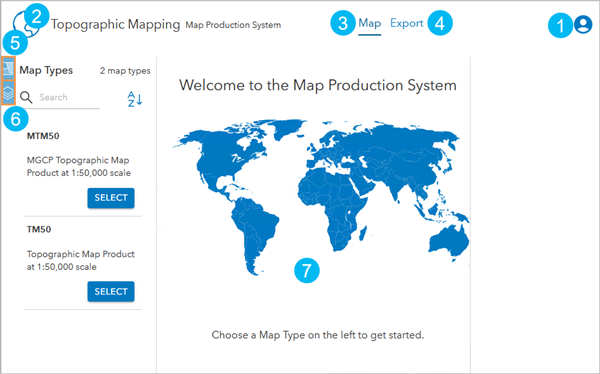 MPS app landing page MPS app landing page